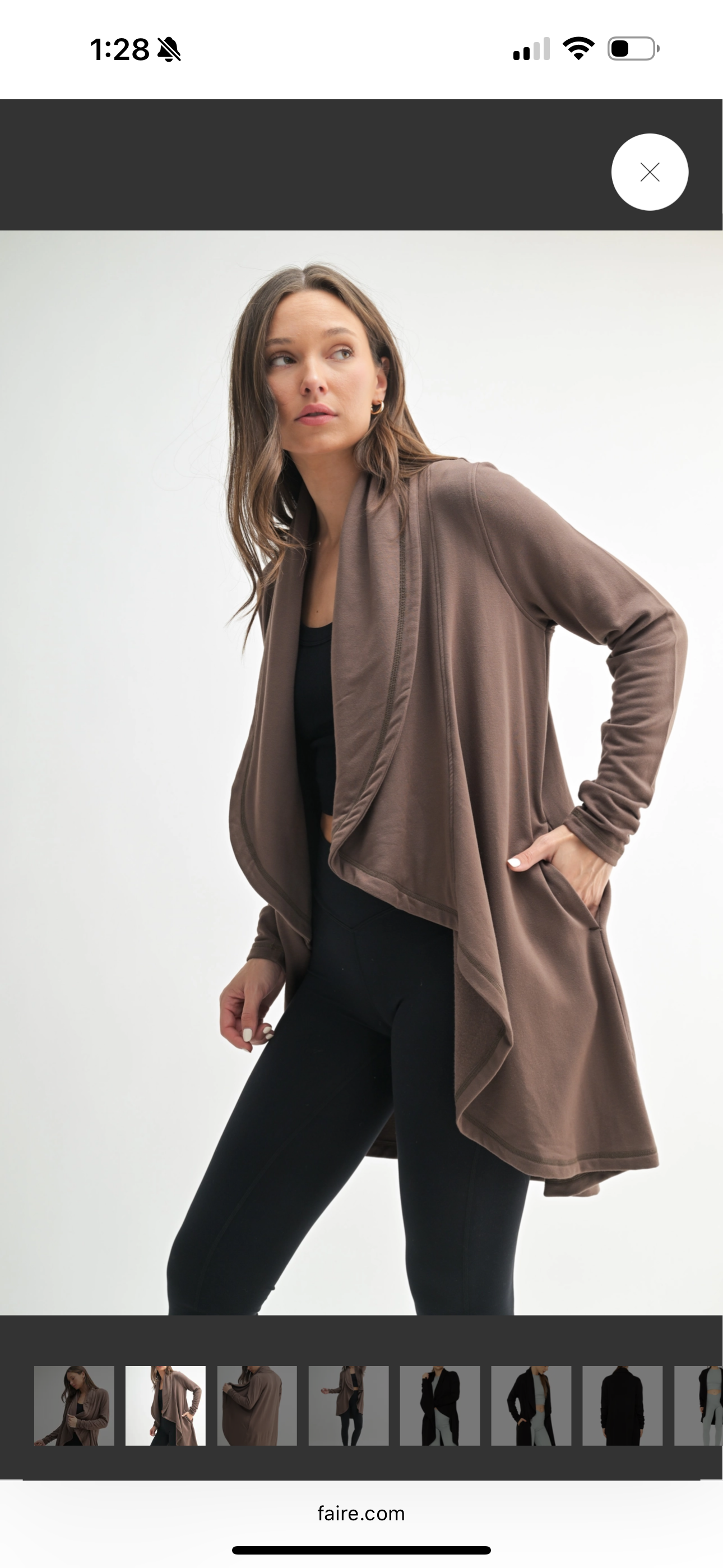 Java Fleece Lined Cardigan