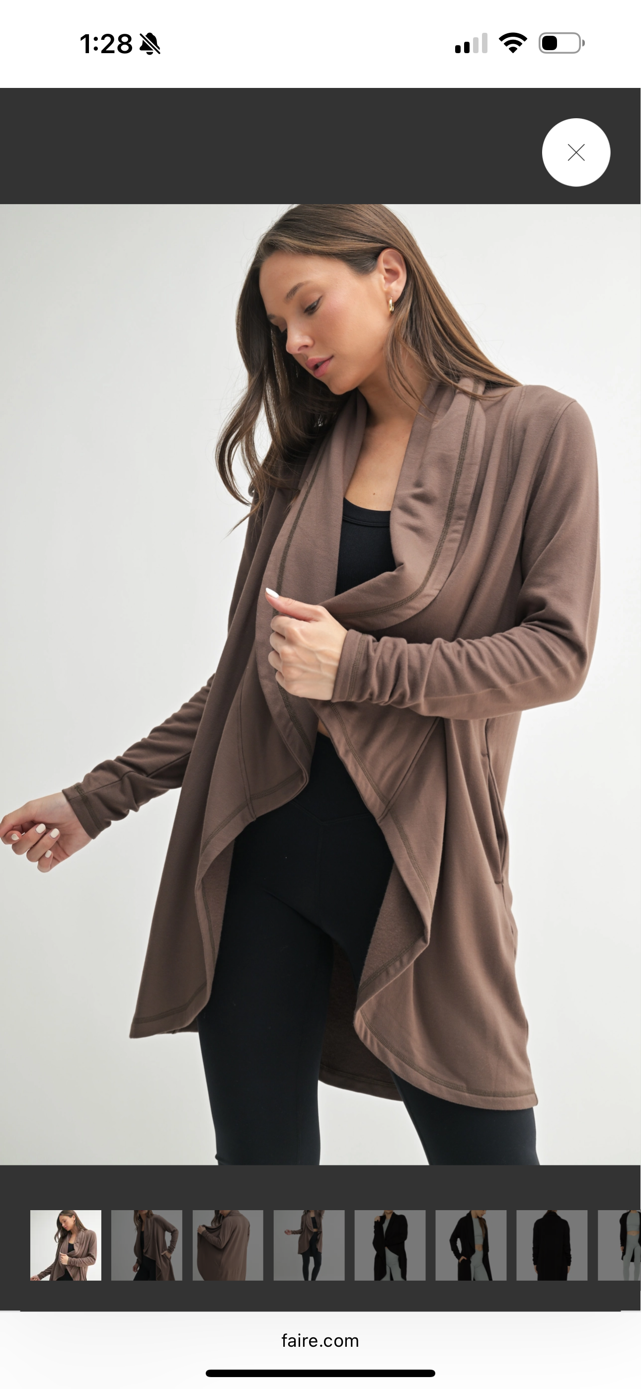 Java Fleece Lined Cardigan