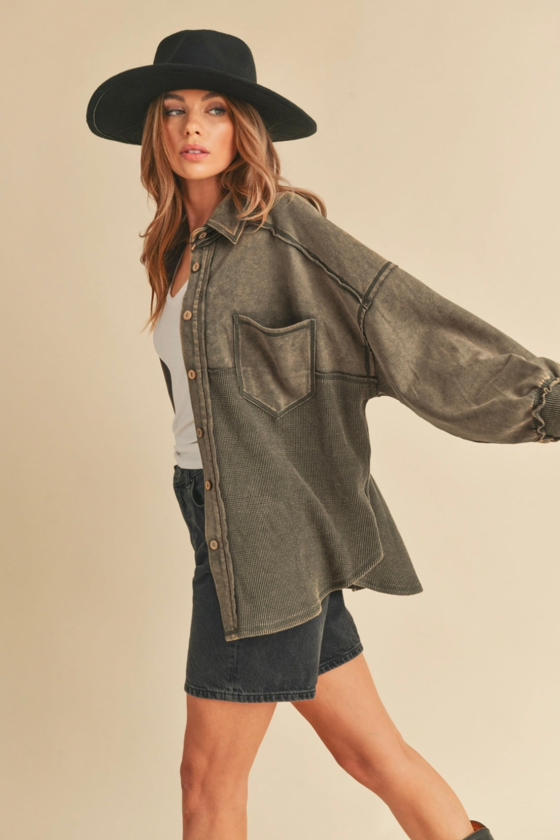 Charcoal Jamie Jacket