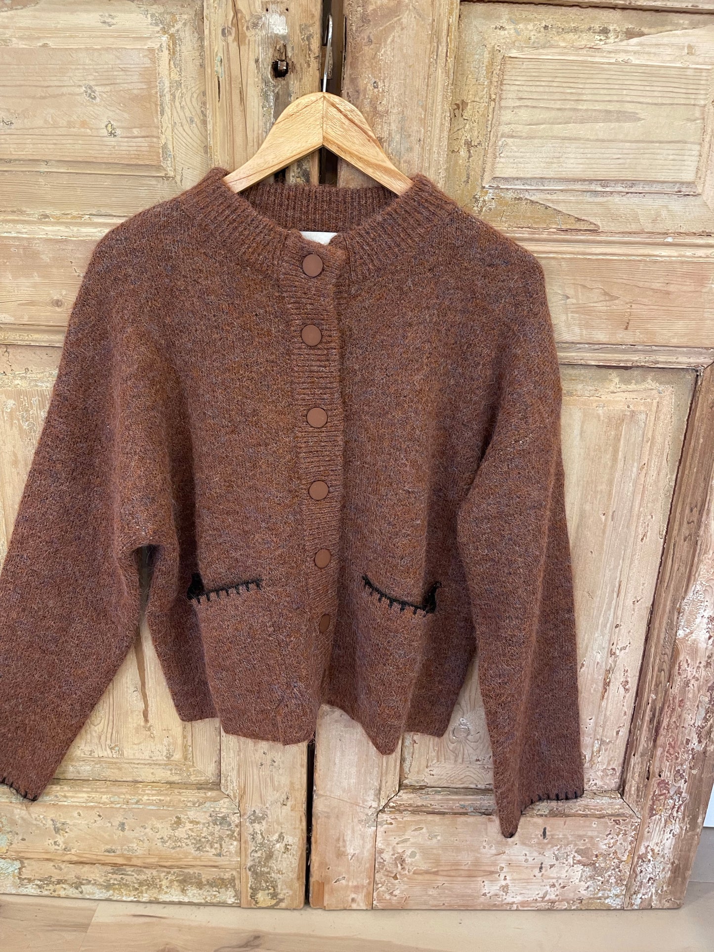 Phoebe Button Sweater