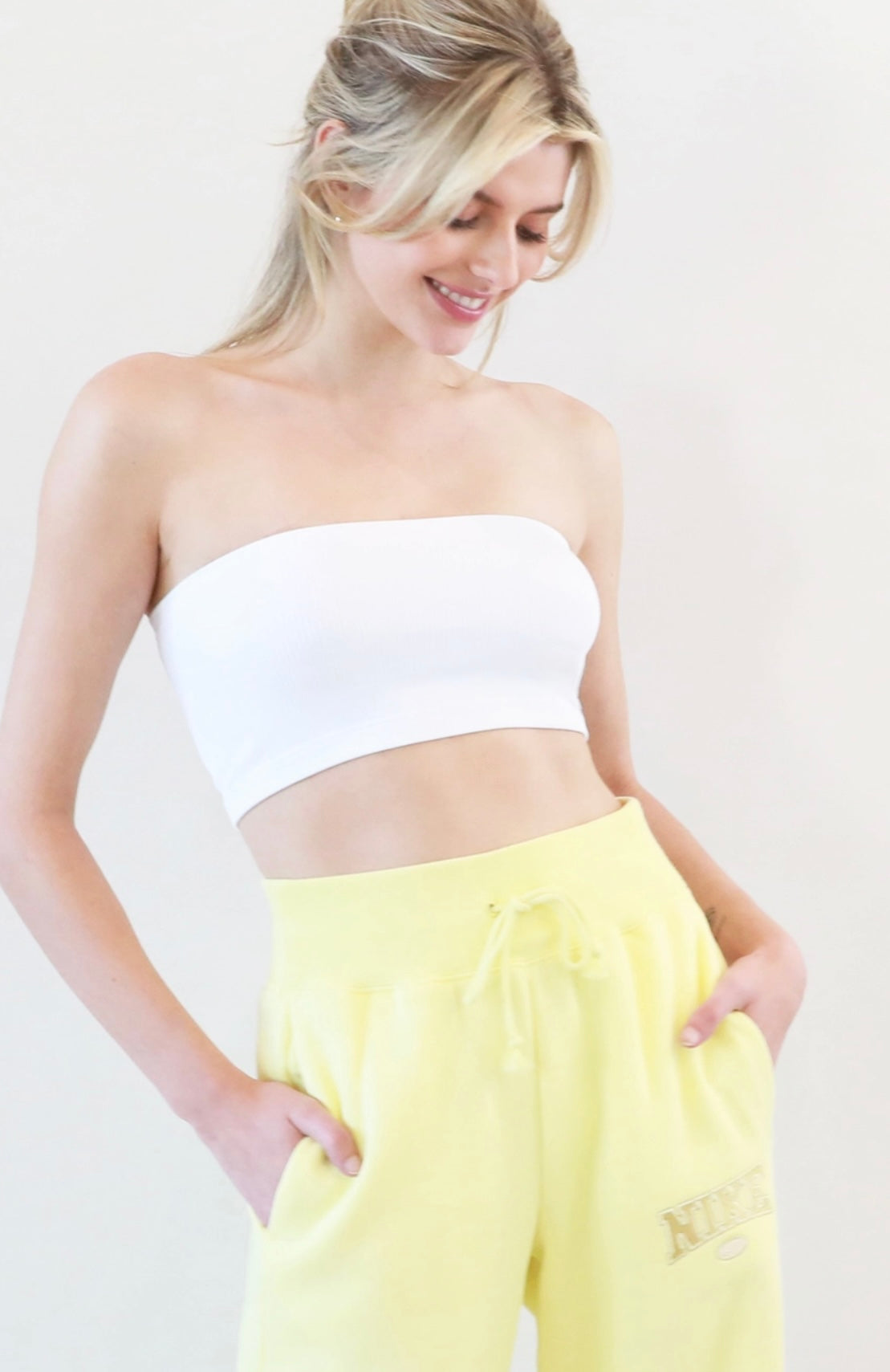 Ribbed Bandeau