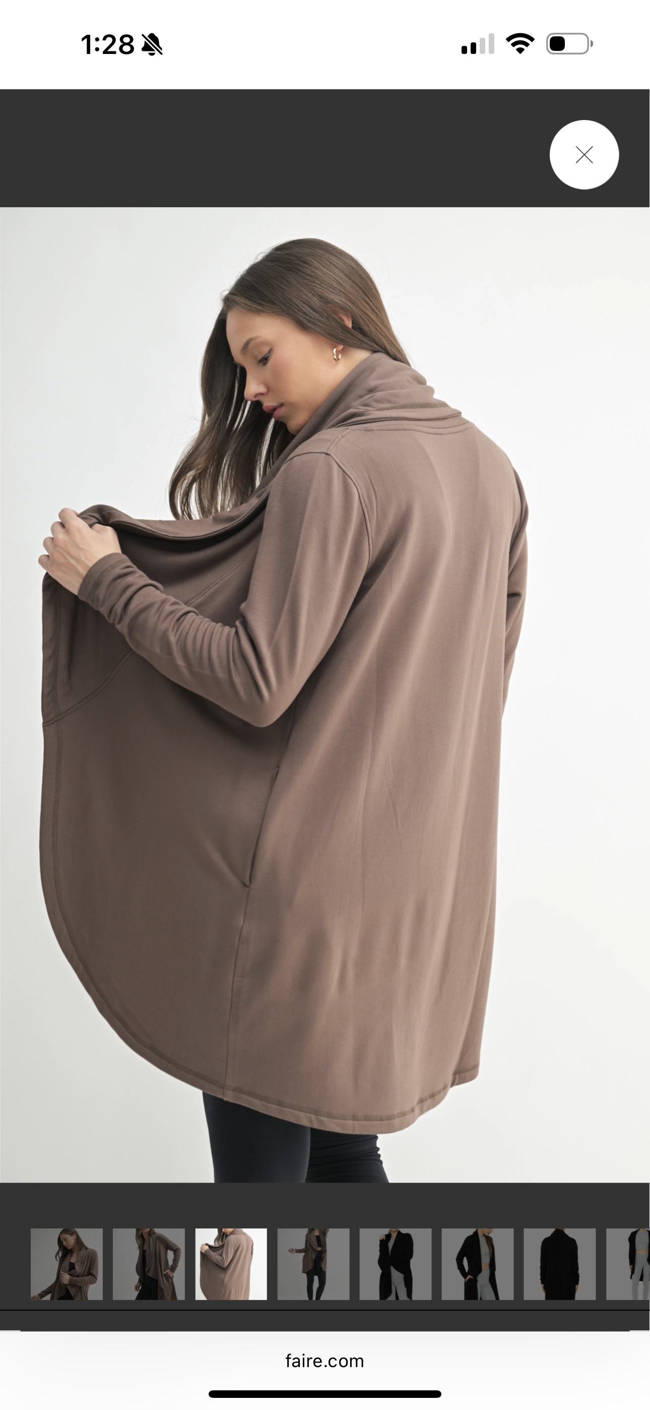 Java Fleece Lined Cardigan