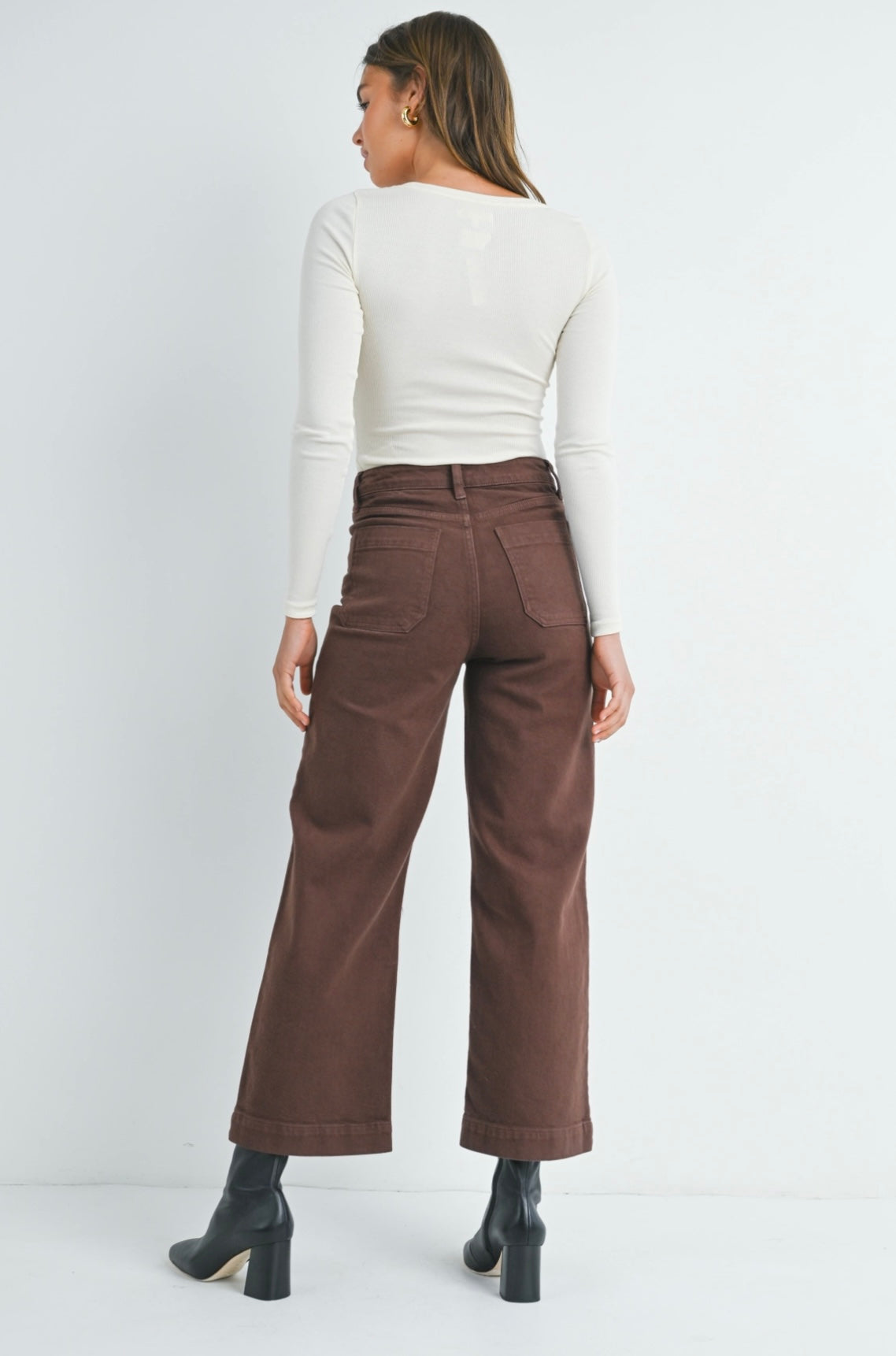 JBD brown jean pants