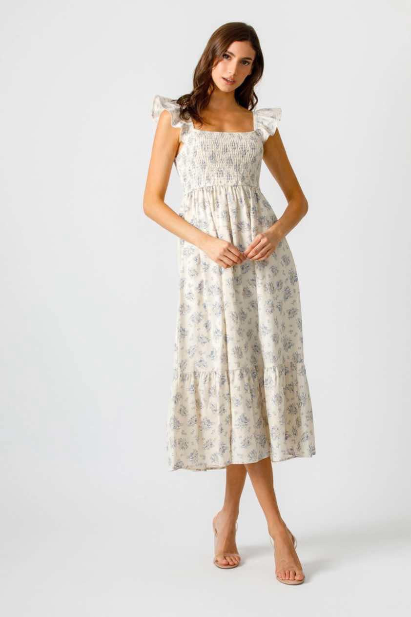 Forget Me Not Midi Dress
