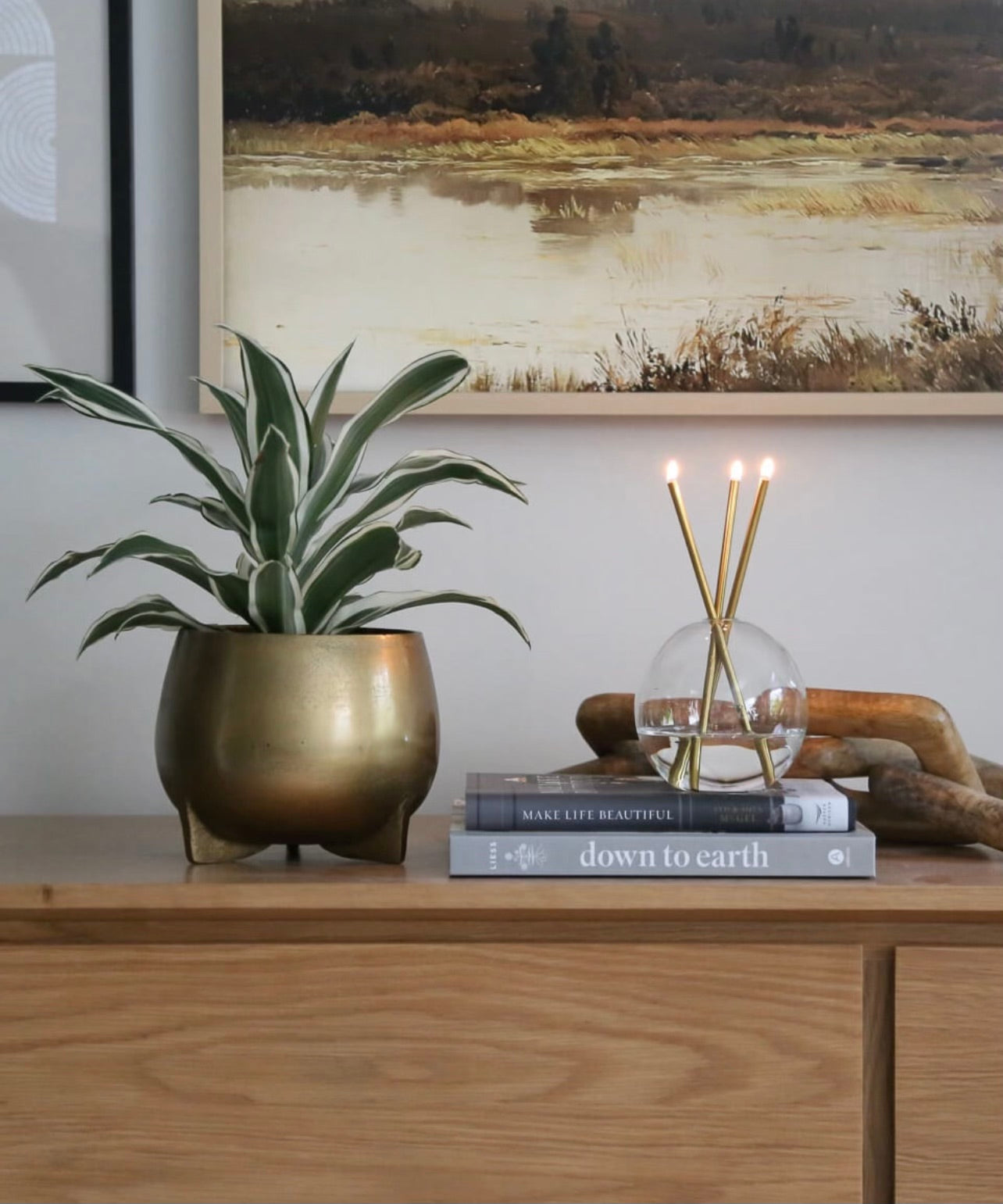 Gold Everlasting Candles