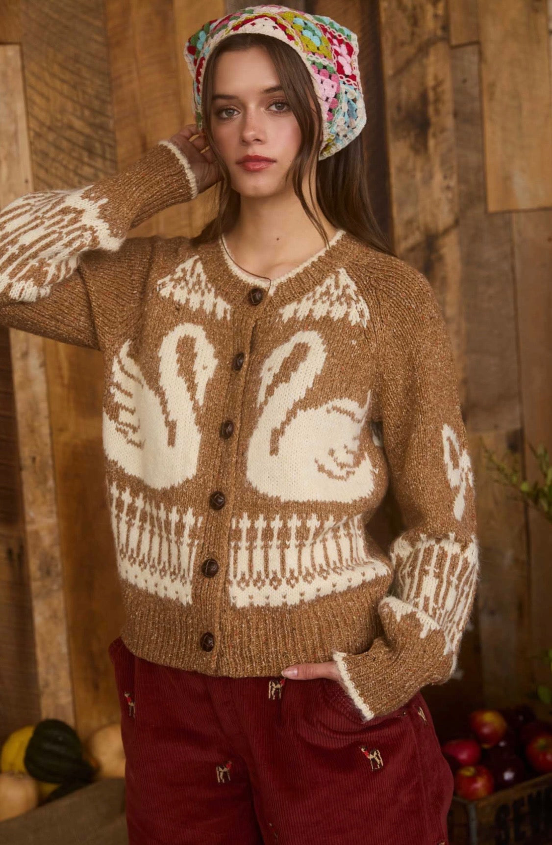 Swan Cozy Cardigan