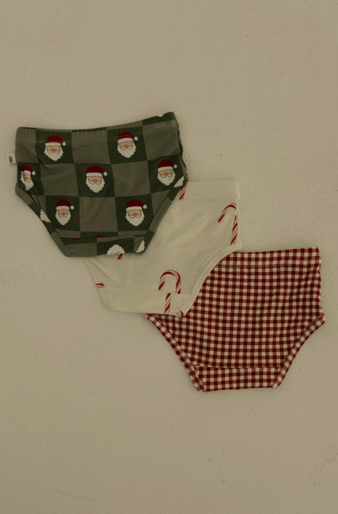 Girl 3 Pack Christmas Briefs