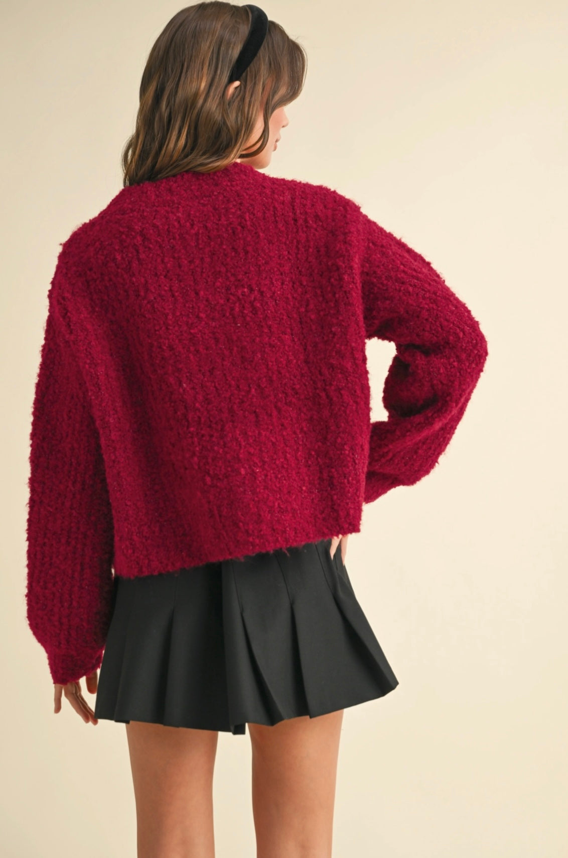 Red Knit Sweater