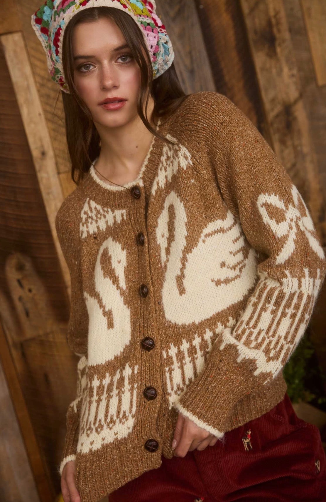 Swan Cozy Cardigan