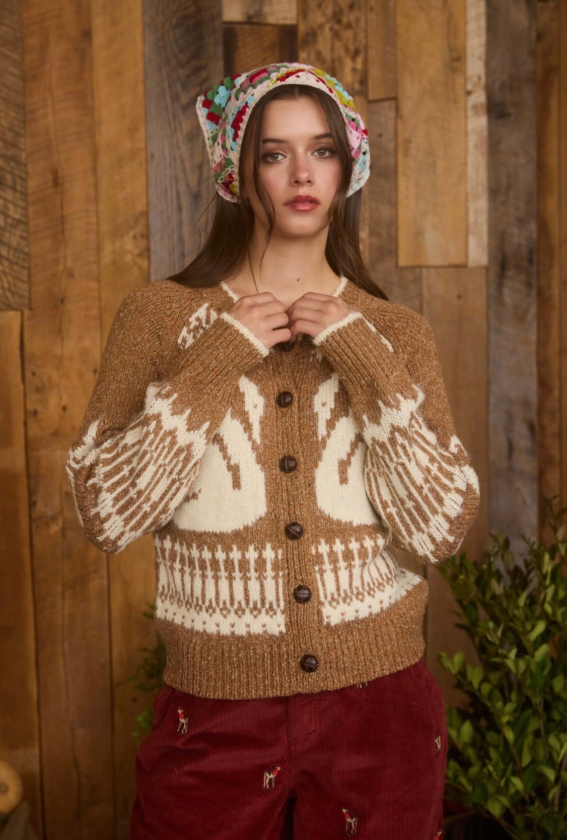 Swan Cozy Cardigan