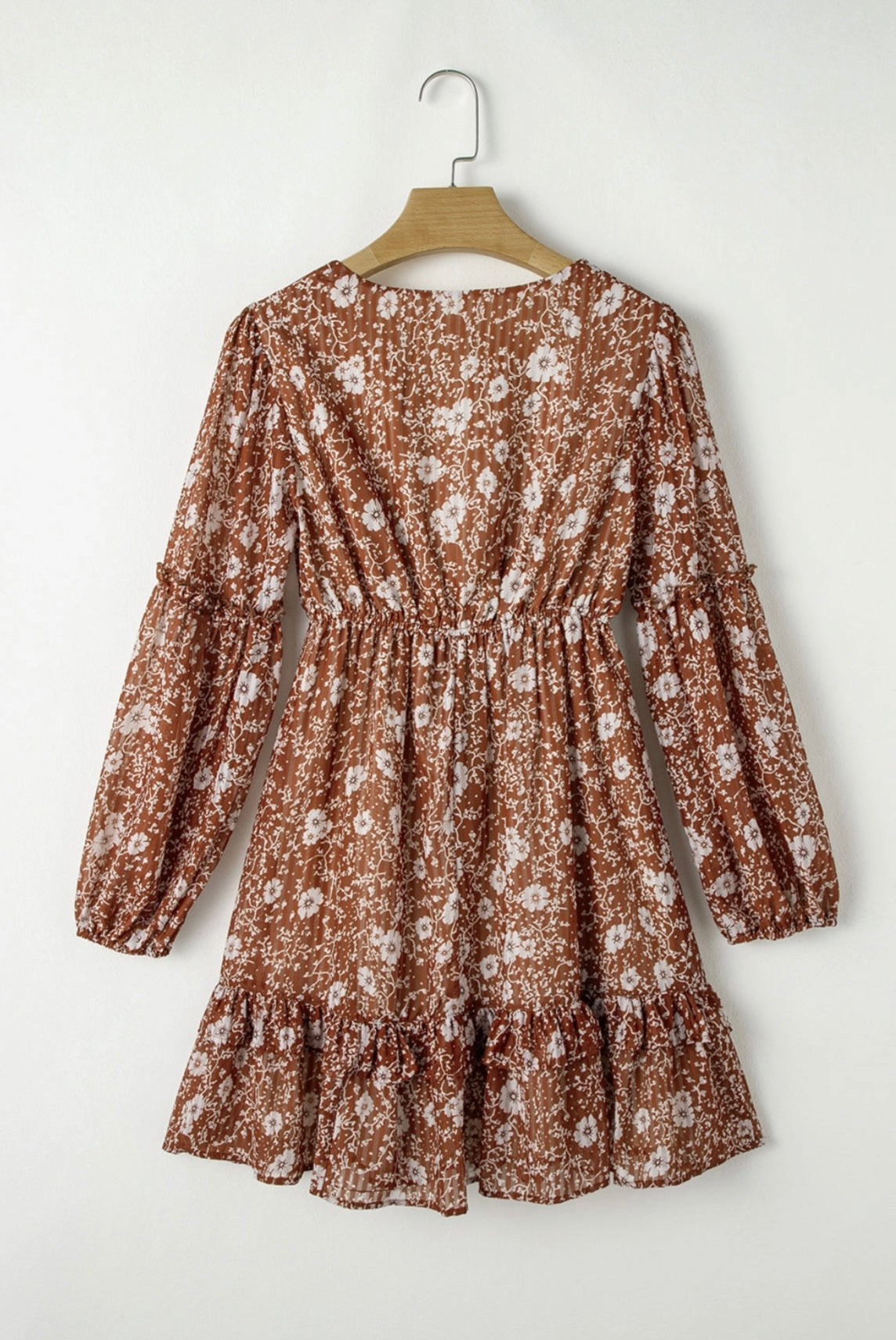 Boho Fall Mini Dress
