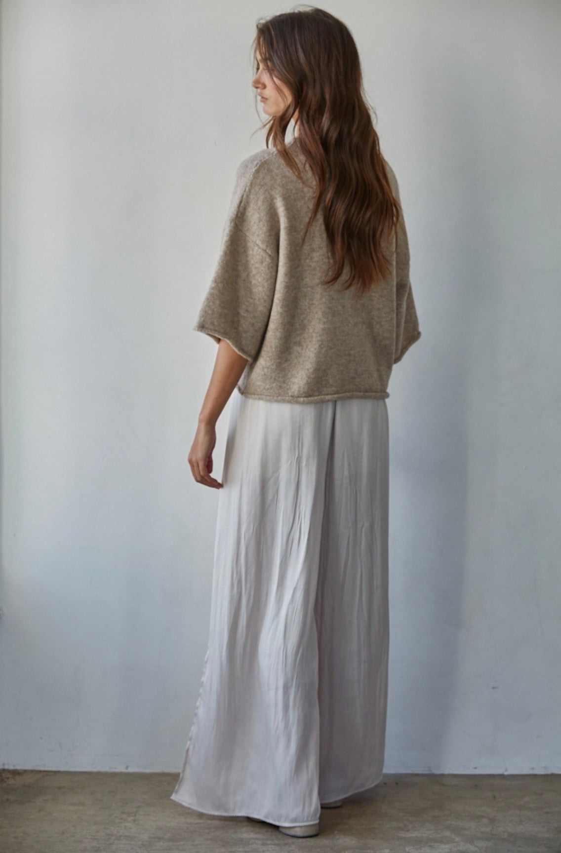 Iris Quarter Sleeve Sweater