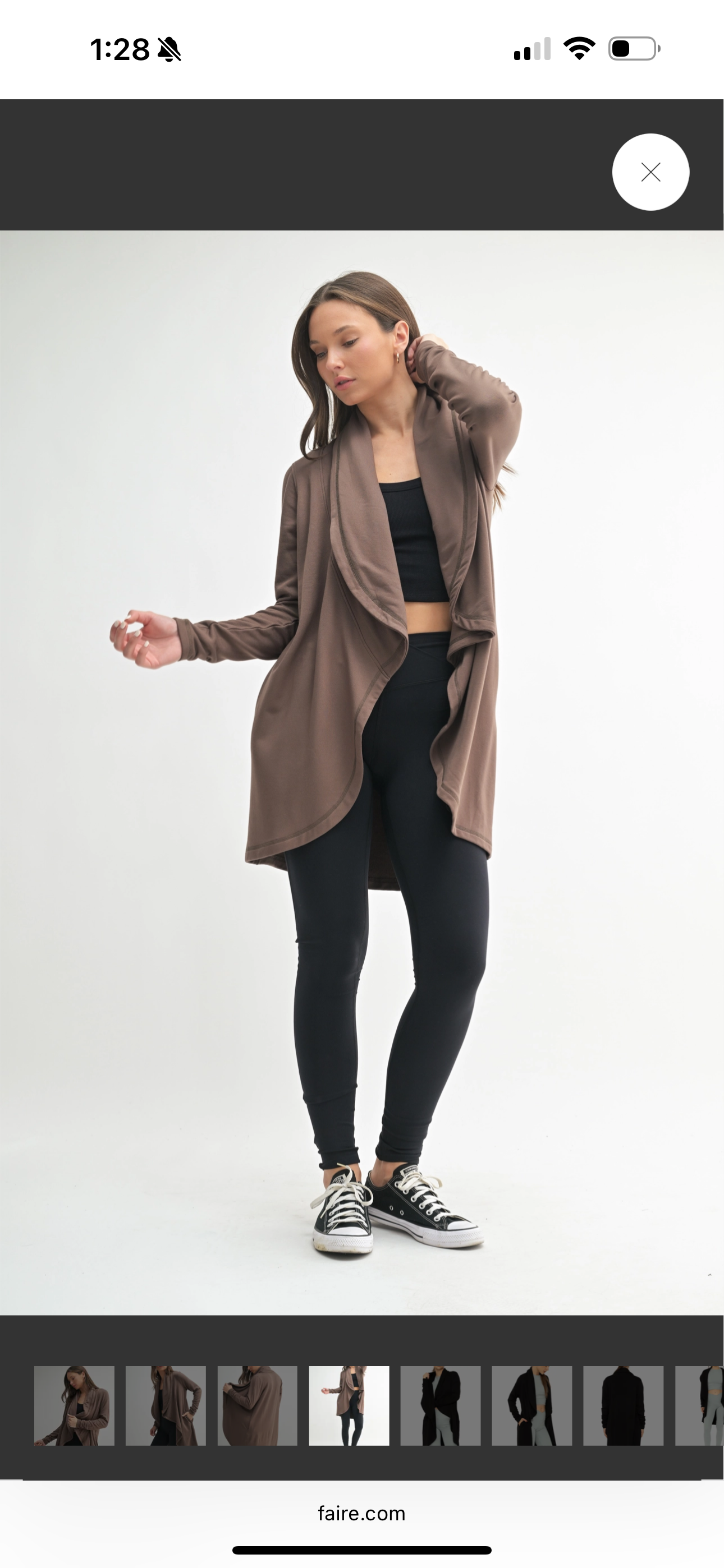 Java Fleece Lined Cardigan