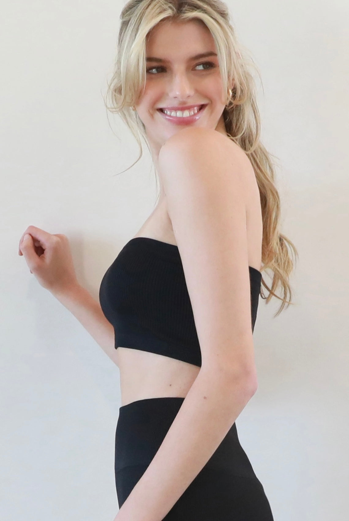 Ribbed Bandeau