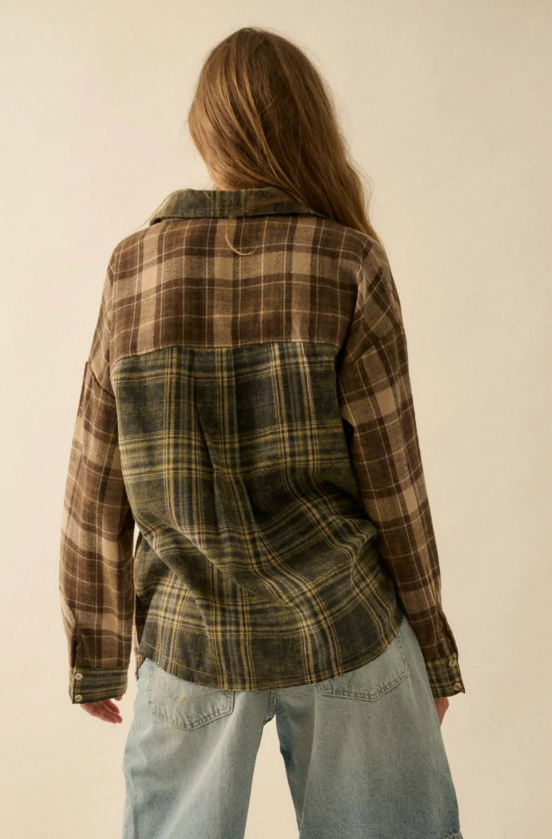Promesa plaid button up