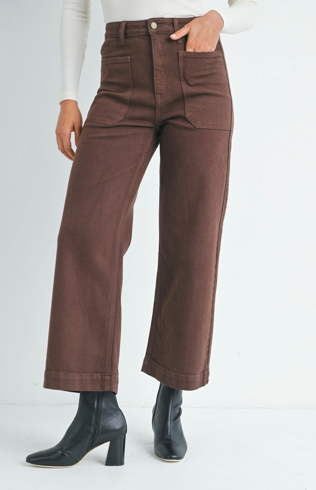 JBD brown jean pants