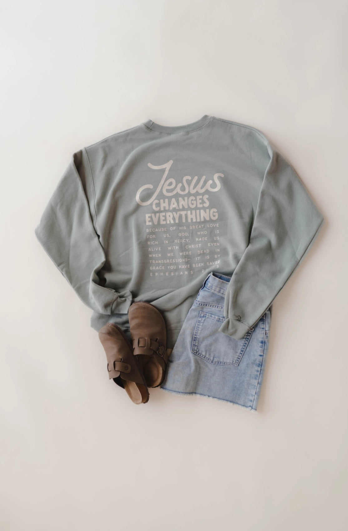Jesus Changes Everything Crewneck