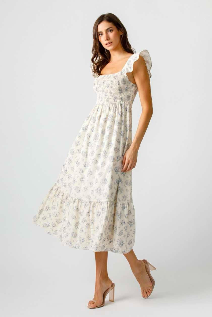 Forget Me Not Midi Dress