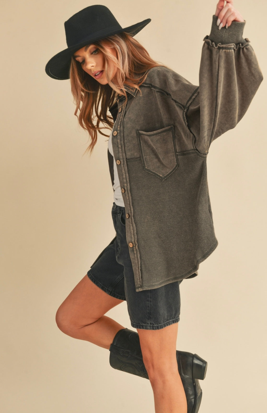 Charcoal Jamie Jacket