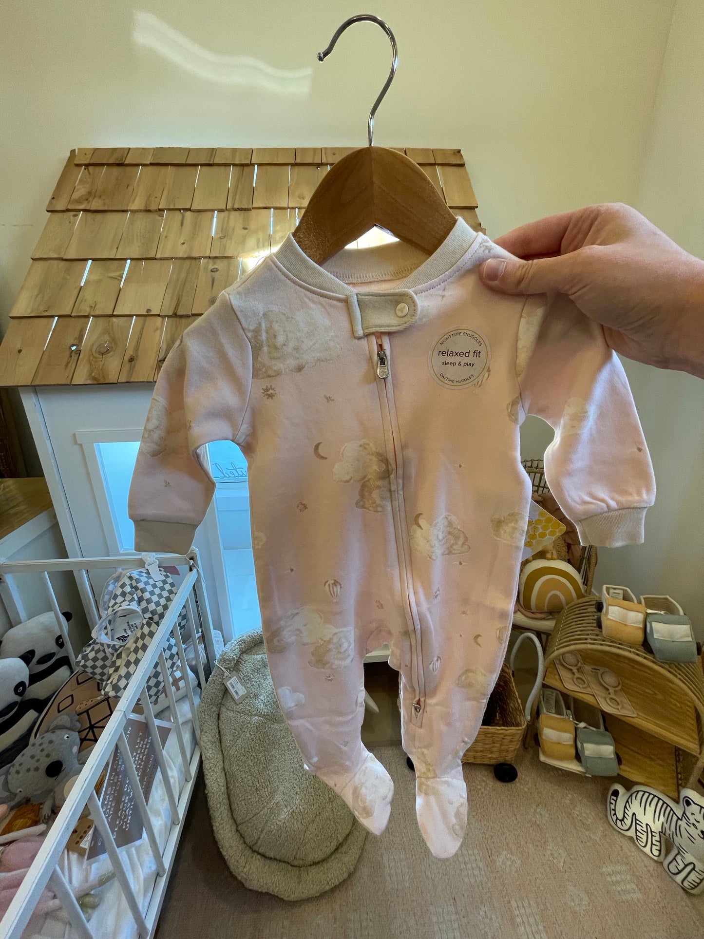Pink Clouds Onsie