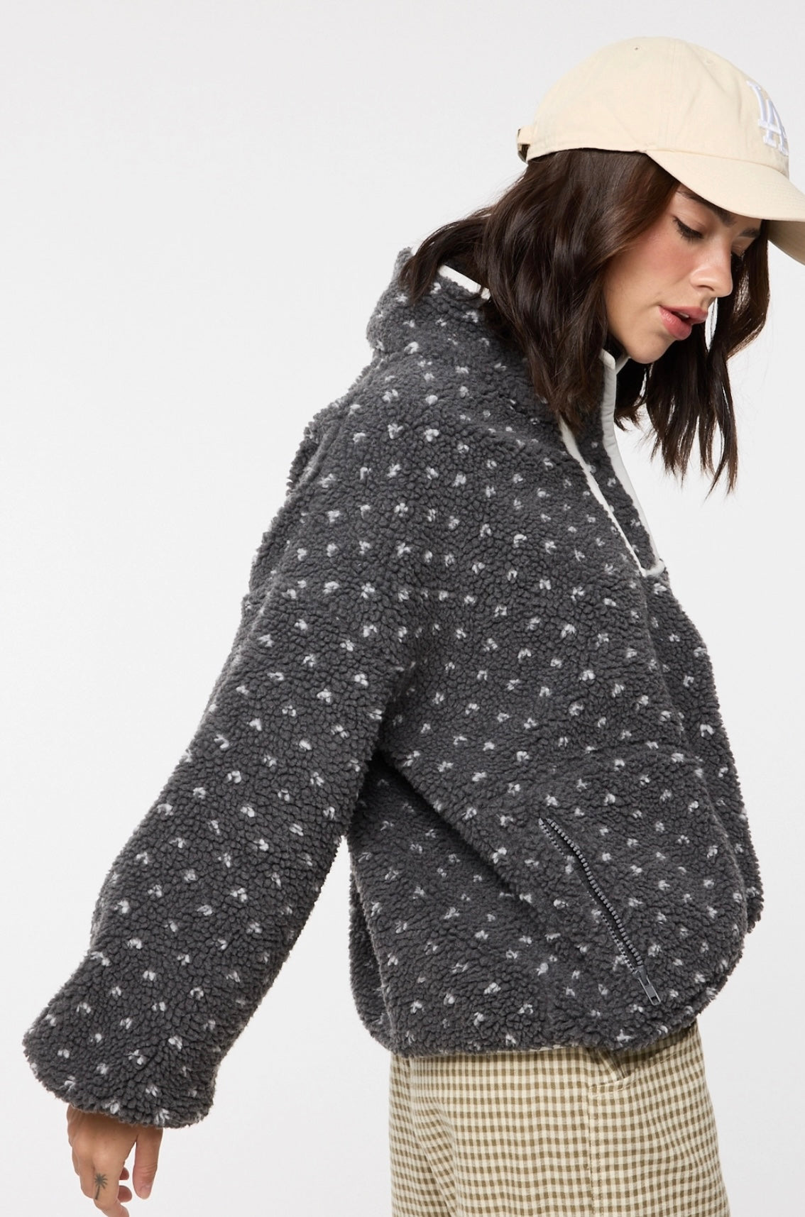 Heart Sherpa Fleece