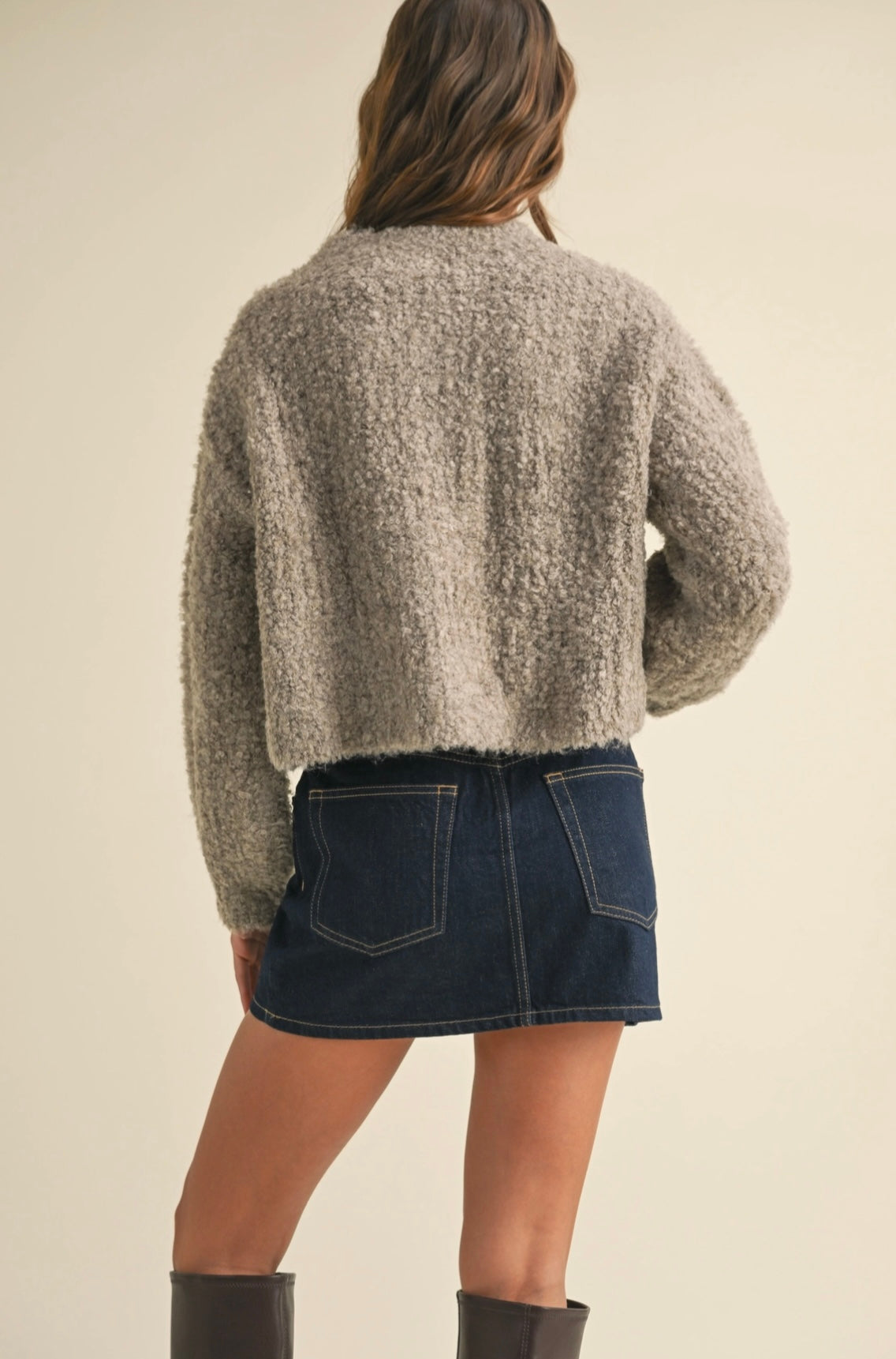 Grey Knit Sweater