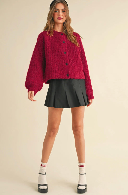 Red Knit Sweater