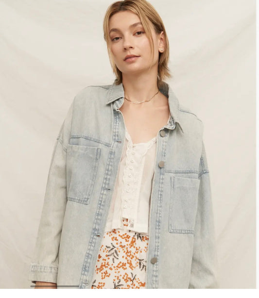 Light Washed Jean Jacket