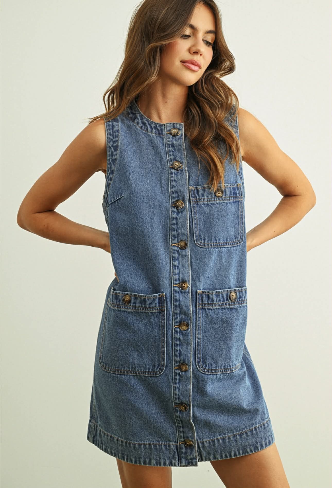 Kelsie Denim Dress
