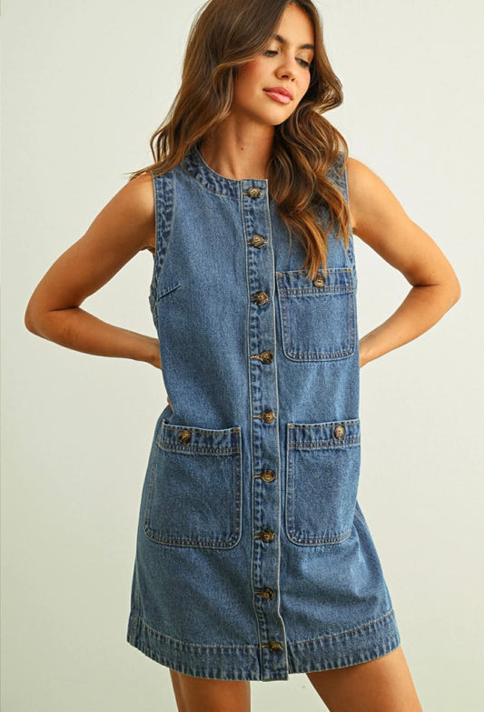 Kelsie Denim Dress