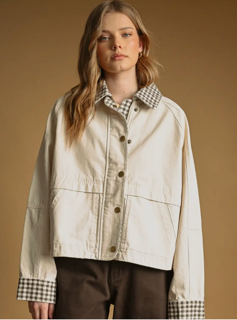 English Countryside Gingham Jacket