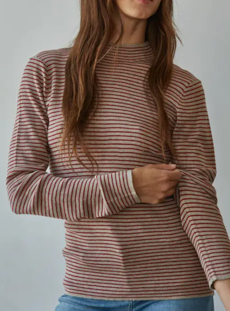 French Stripe Long-sleeve top