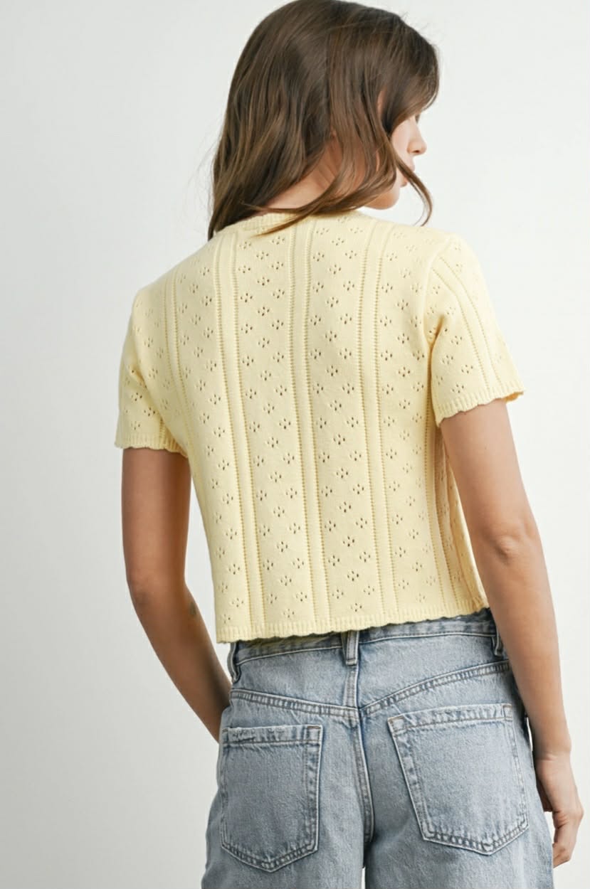 Sunshine Bow Sweater