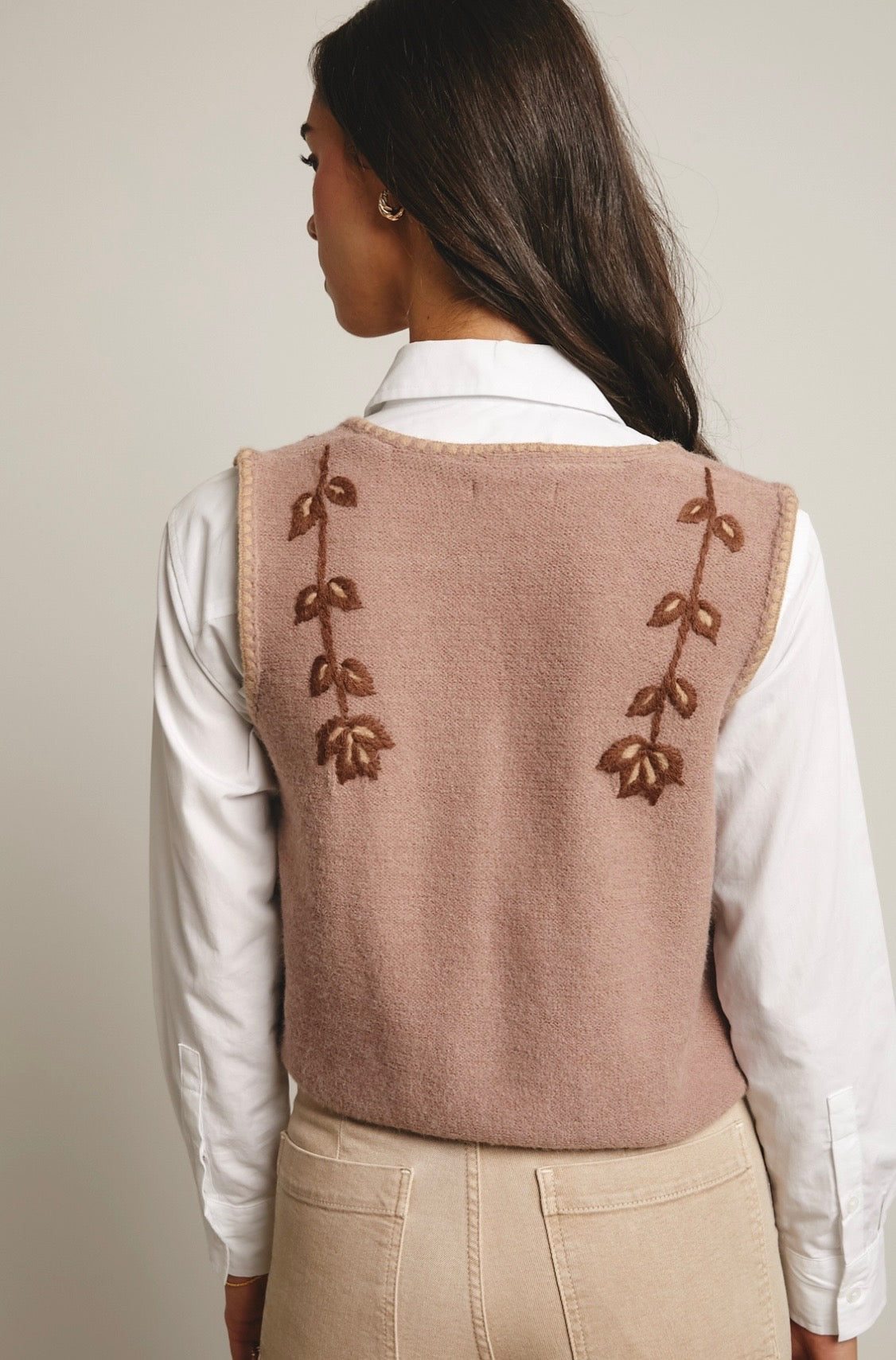 Rebecca Tie Front Vest