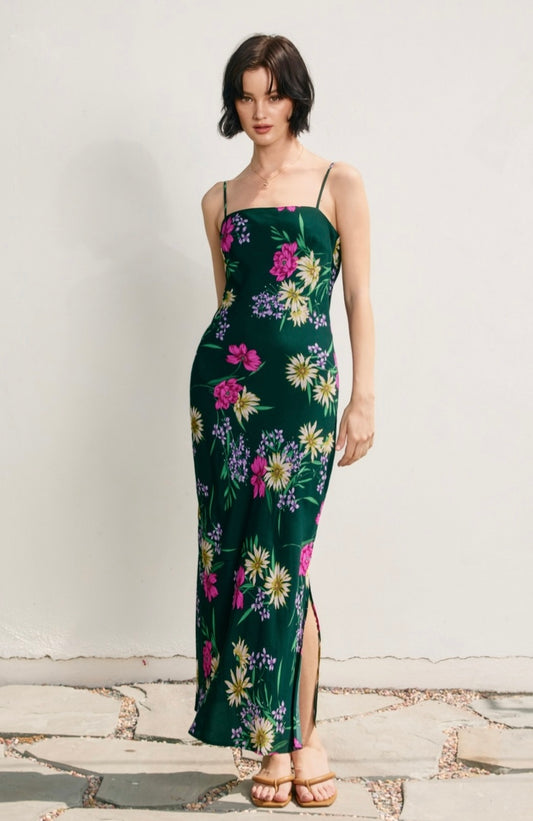 Falling for you Open Back Dress