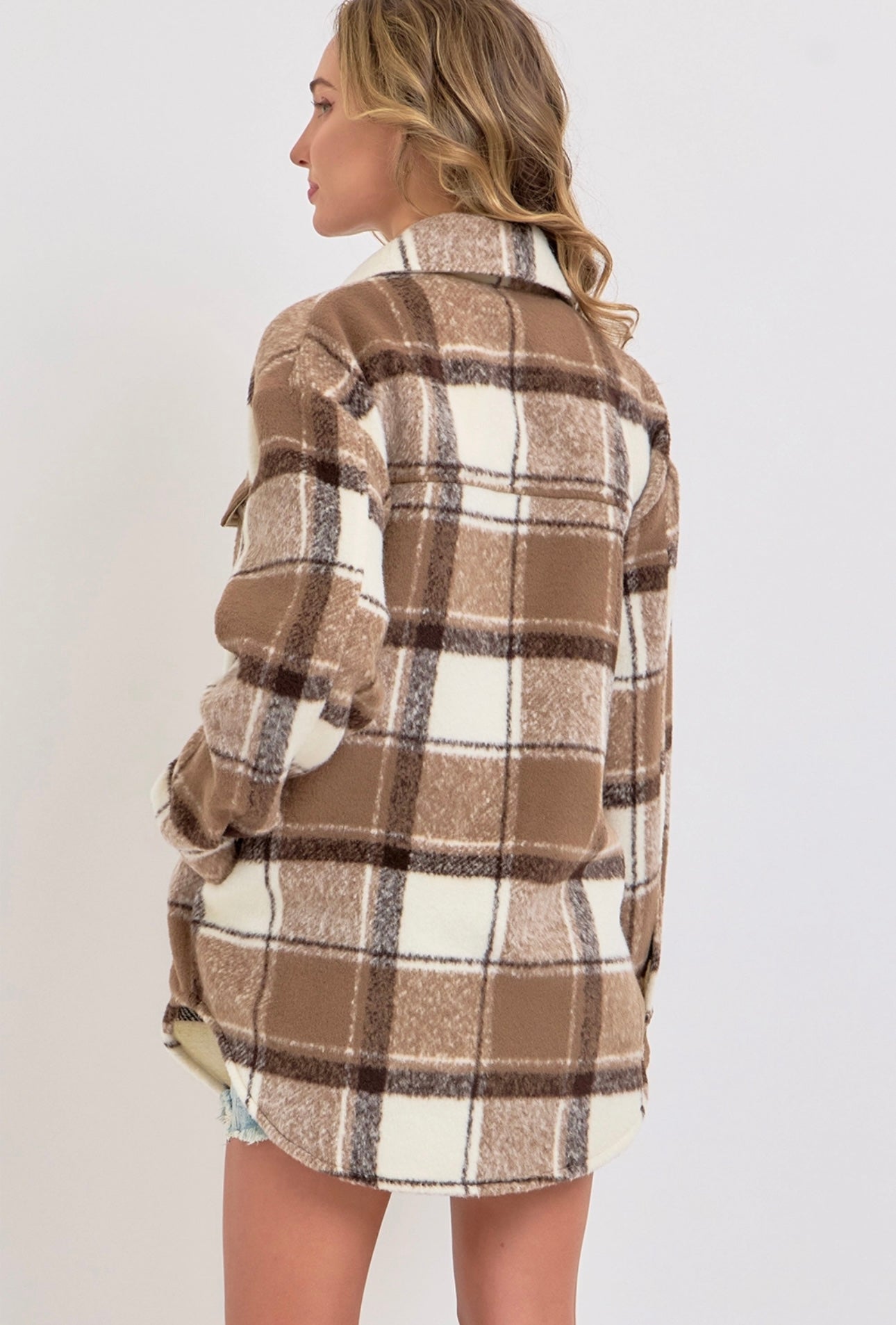 Karlie Plaid Shacket