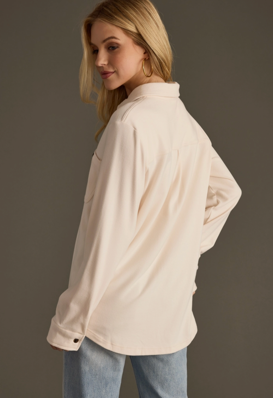 Cream Buttonup