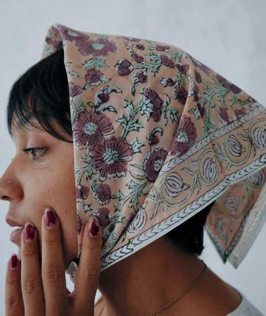 Claire Floral Bandanna