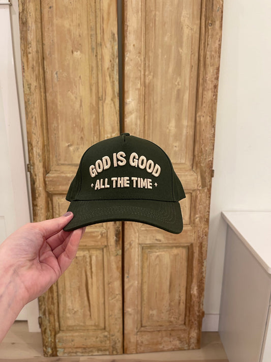 God is good all the time hat
