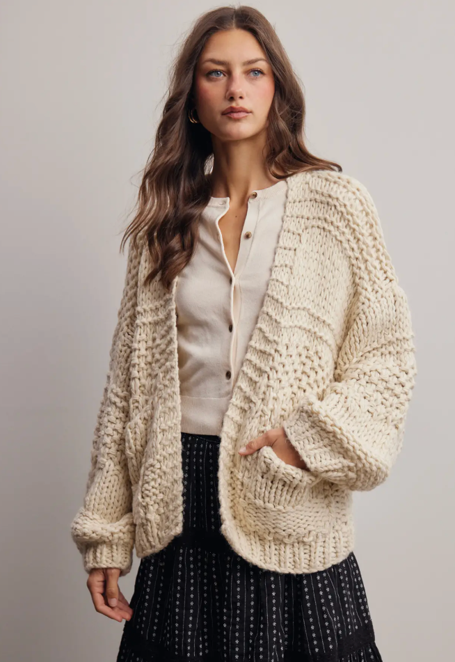 All cozied up sweater