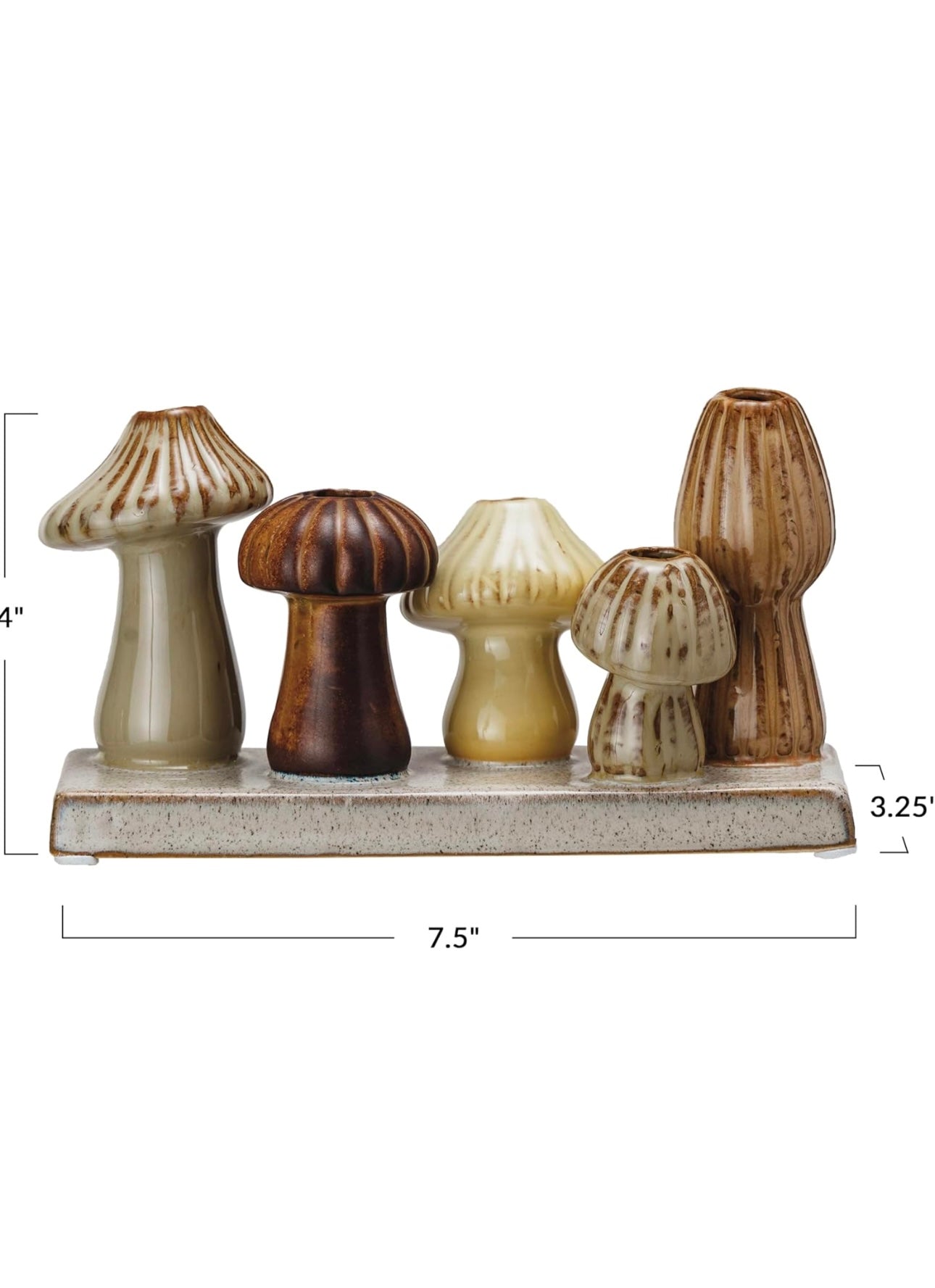 Mushroom table top vase