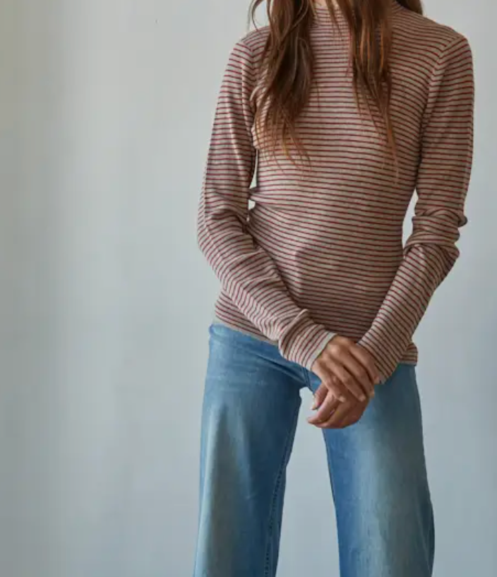 French Stripe Long-sleeve top