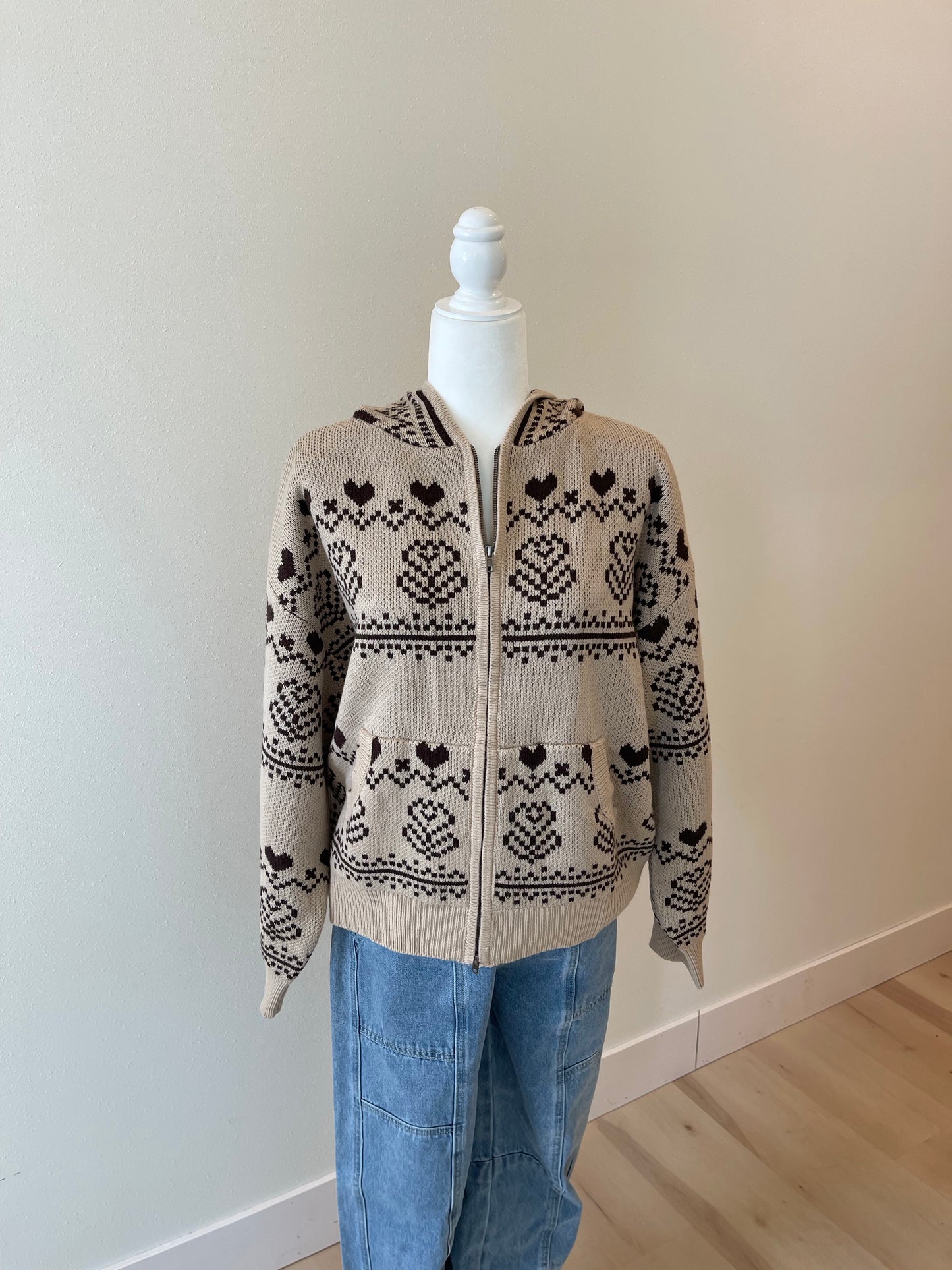 Winter Charm Hoodie Sweater