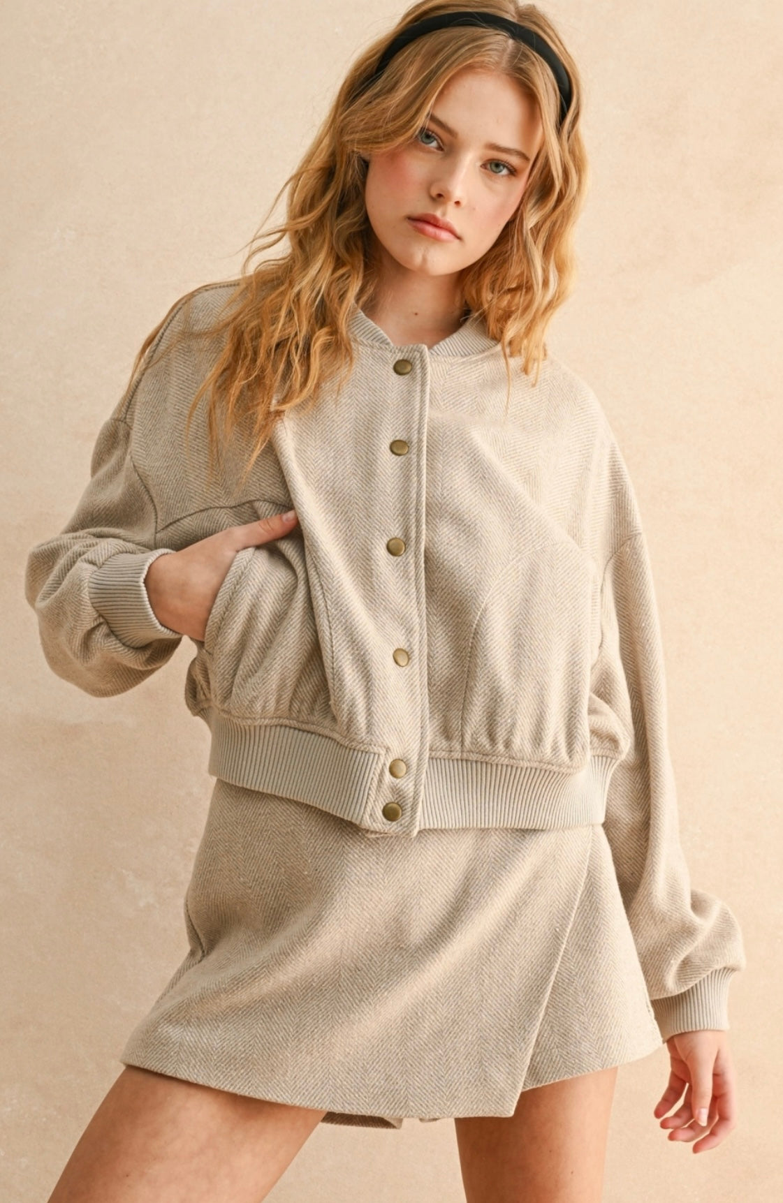Stone Bomber Jacket