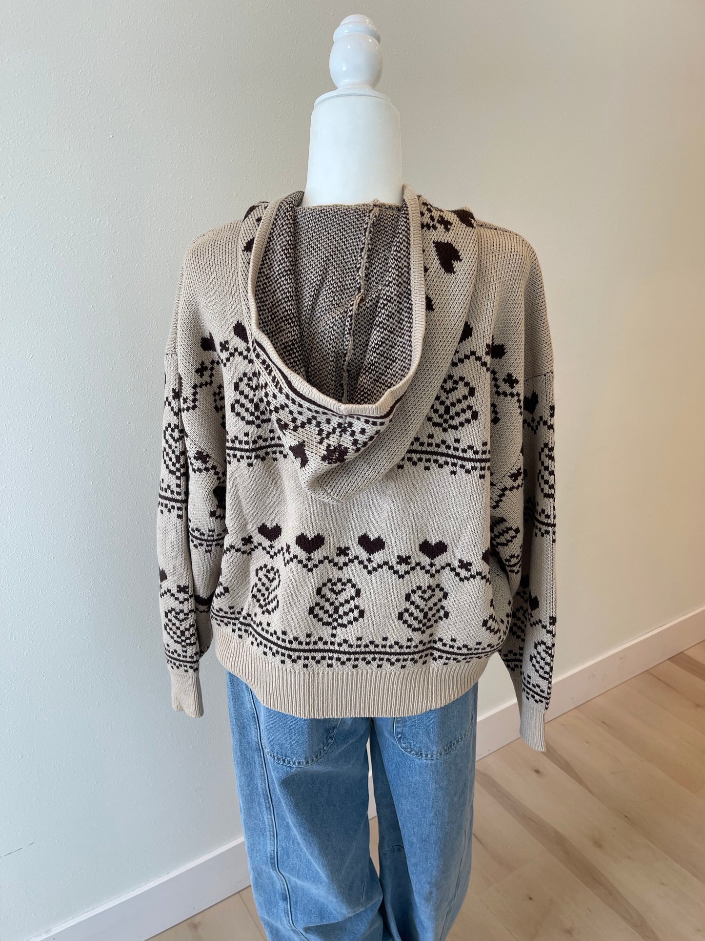 Winter Charm Hoodie Sweater