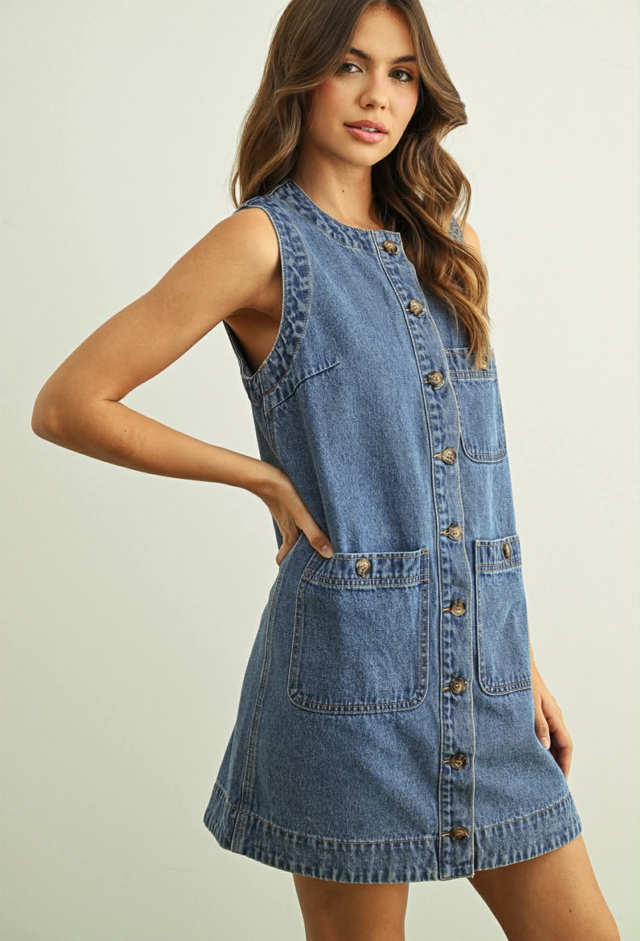 Kelsie Denim Dress