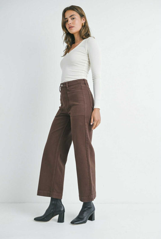 JBD brown jean pants
