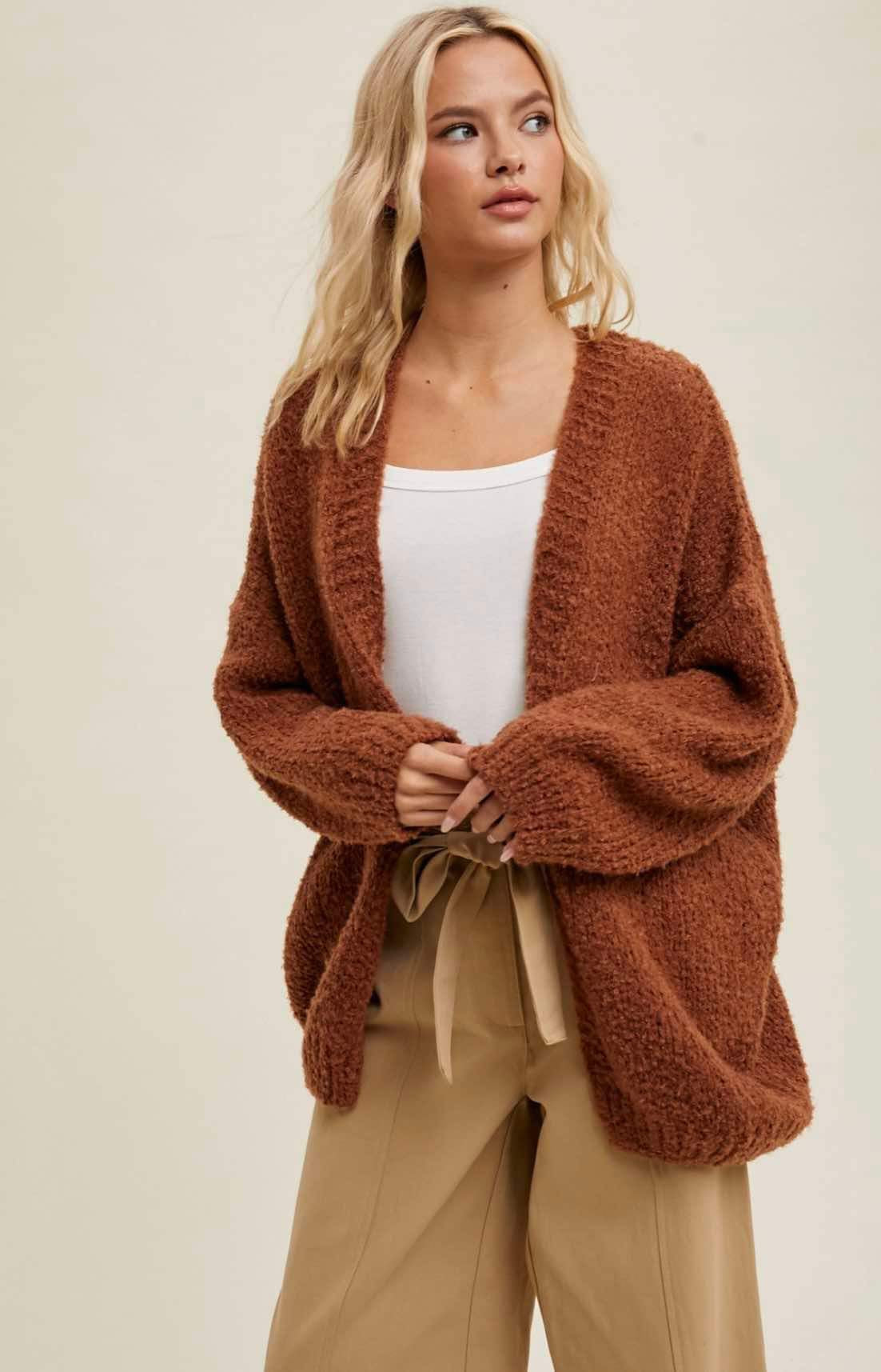 Camel Cardigan