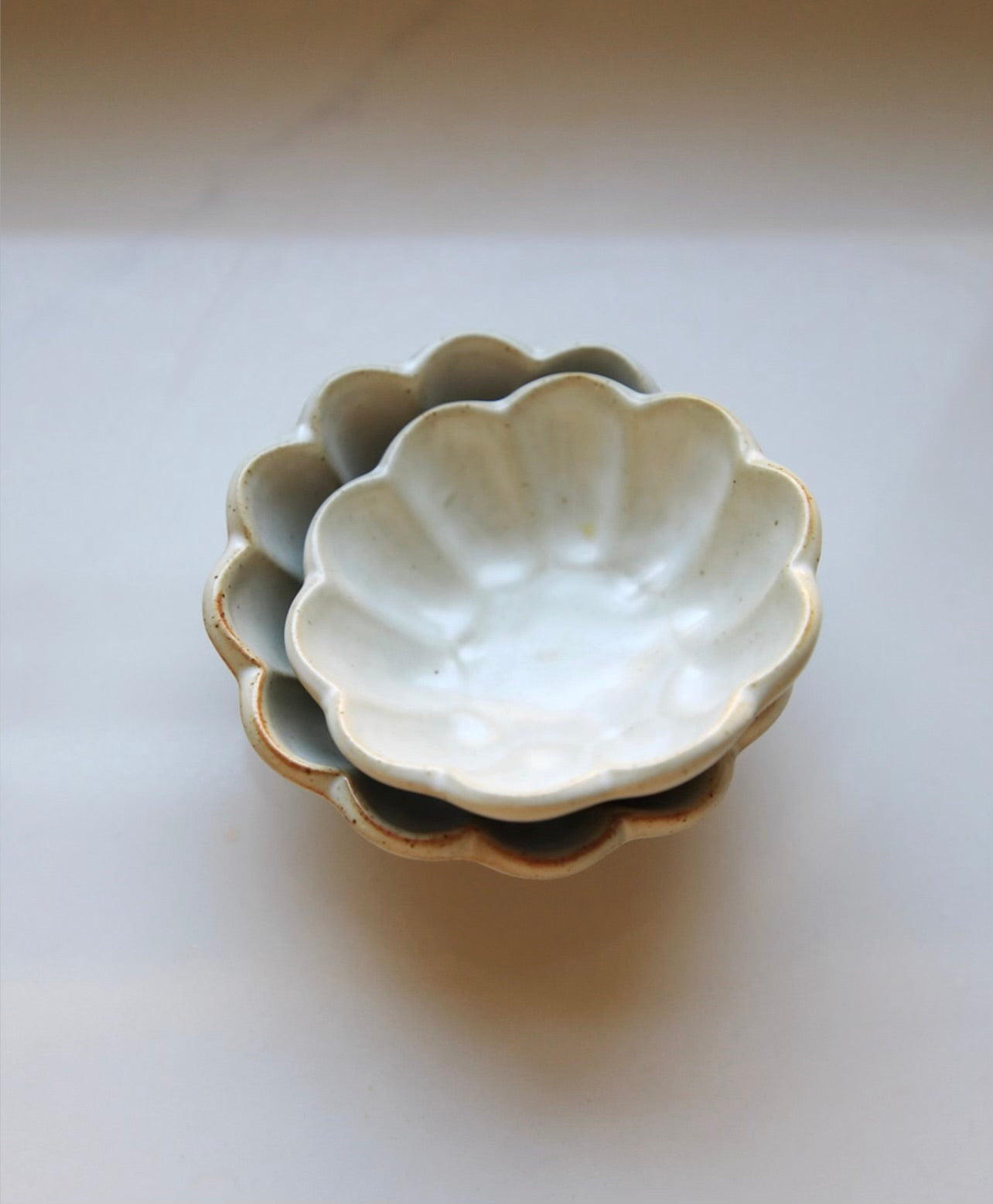 Flower Ceramic Pinch Bowl Small