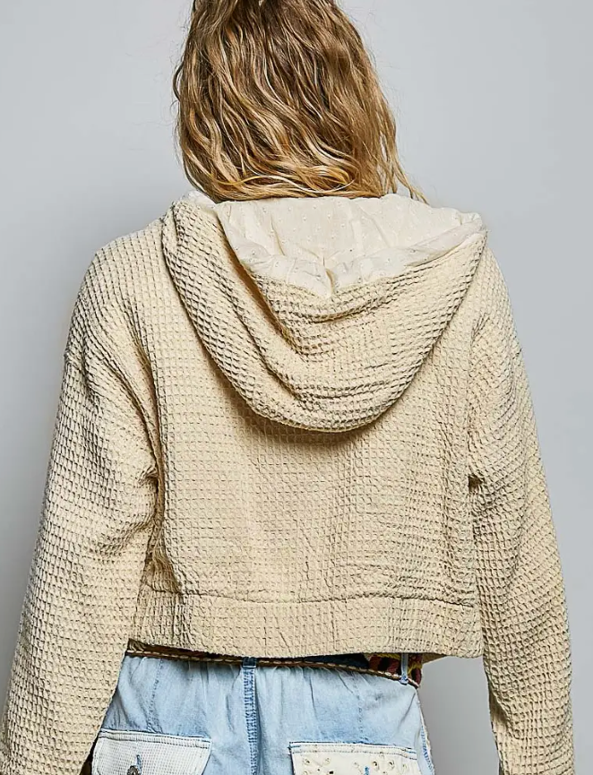 Summer Waffle knit jacket